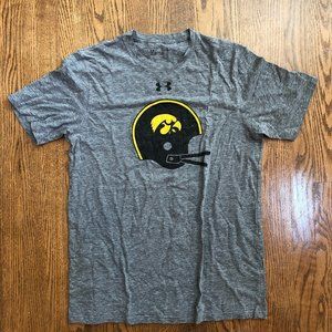 Under Armour Gray Iowa Hawkeyes Tee - L